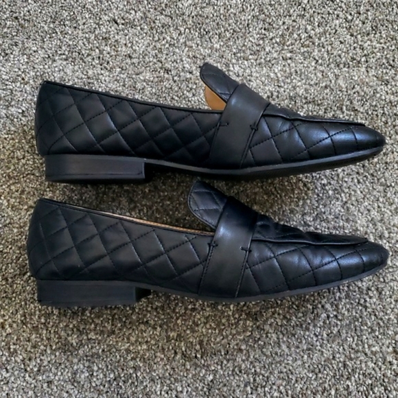 Essex Lane El-Tessie Quilted Leather Loafers Flats - Picture 3 of 7